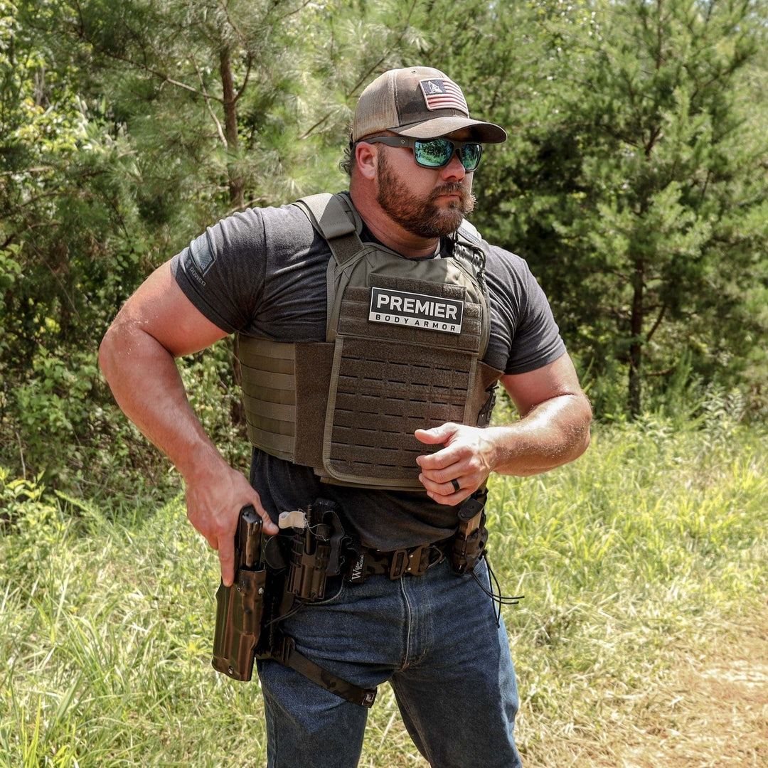 Core Mission Plate Carrier w/ Level IIIA Cummerbund Armor - Image 2